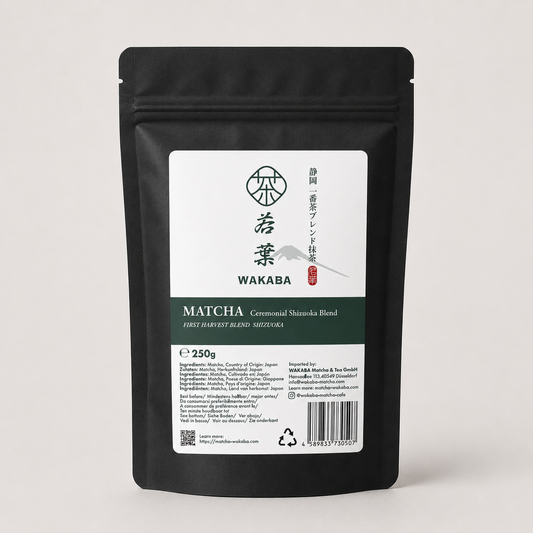 WAKABA Ceremonial Grade Matcha 250g professional pouch