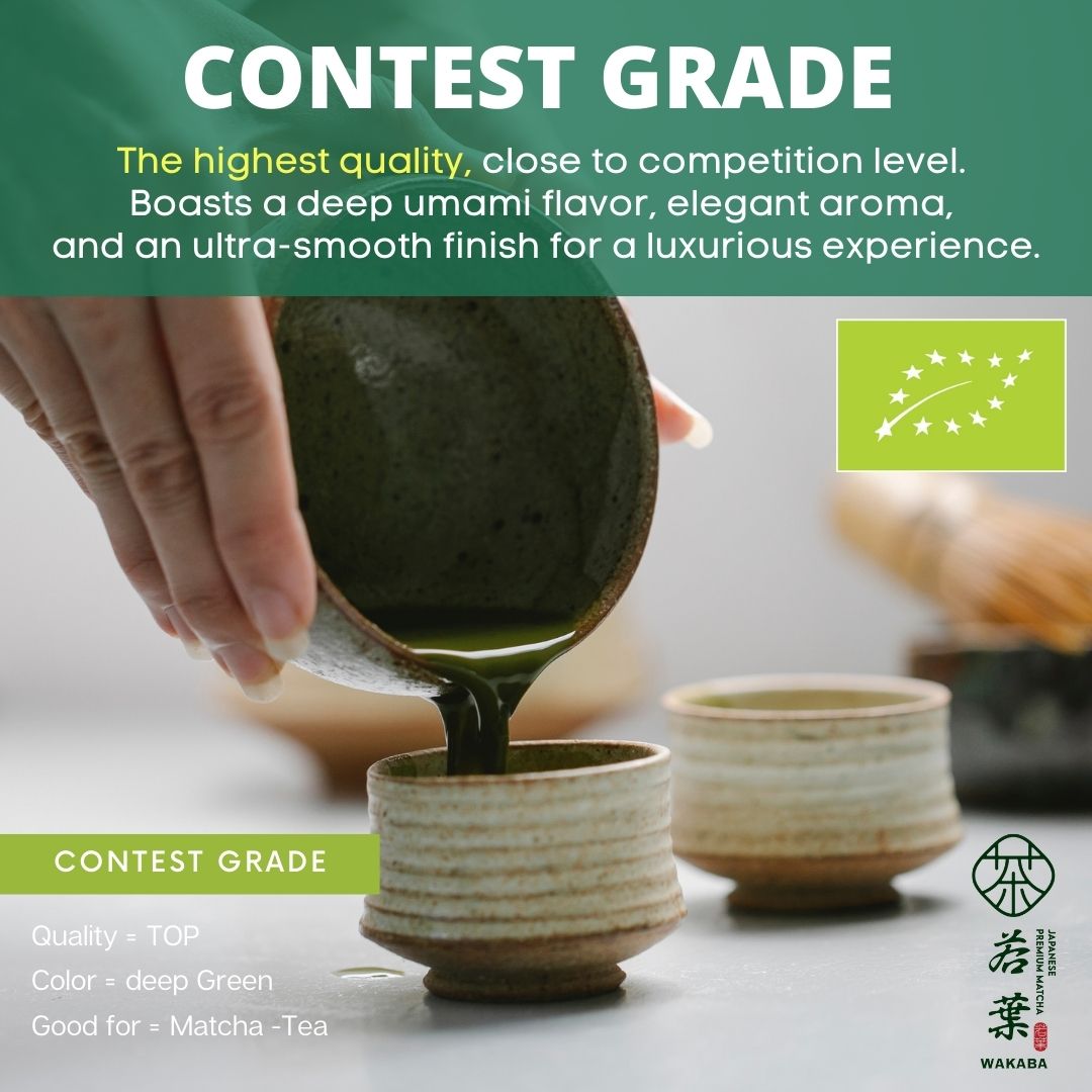 WAKABA Organic Contest Grade Matcha 30g – wholesale product image 2