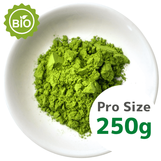 WAKABA biologische Ceremonial Grade Matcha 250 g – Voor pure matcha en premium service
