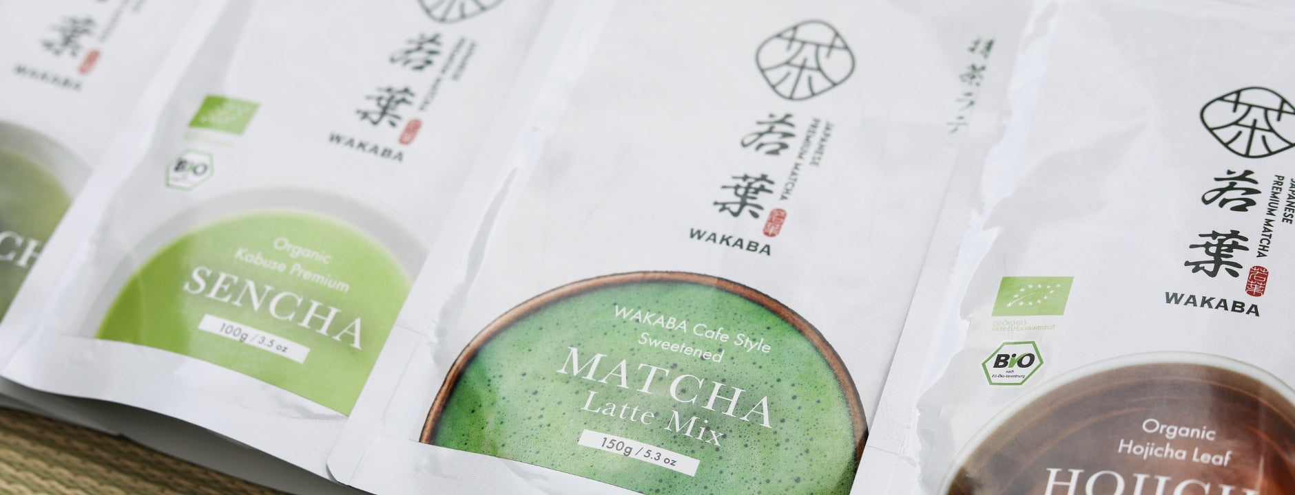 WAKABA Japanese tea and matcha image for wholesale product pages