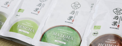 WAKABA Japanese tea and matcha image for wholesale product pages