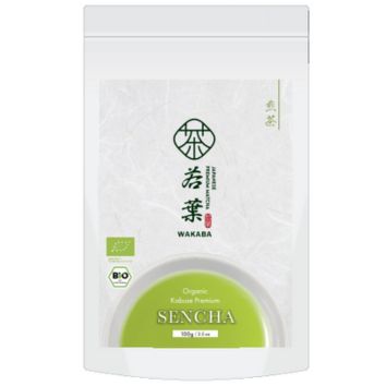 WAKABA Organic Kabuse Sencha 100g – wholesale product image