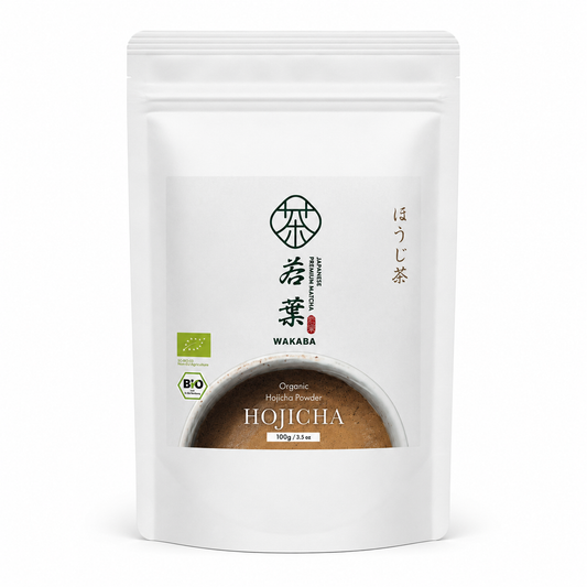 WAKABA Organic Hojicha Powder 100g – wholesale product image