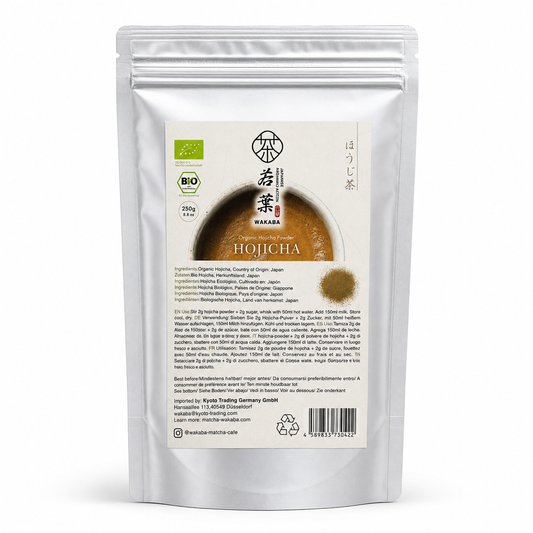 WAKABA Organic Hojicha Powder 250g – wholesale product image