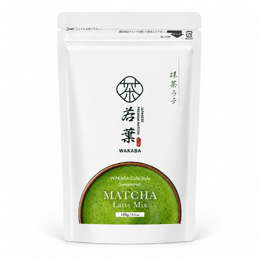 WAKABA Matcha Latte Mix 150g – wholesale product image