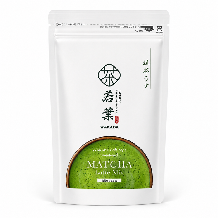 WAKABA Matcha Latte Mix 150g – wholesale product image