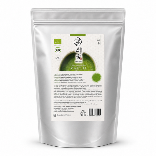WAKABA Organic Traditional Grade Matcha 1kg – wholesale product image 2