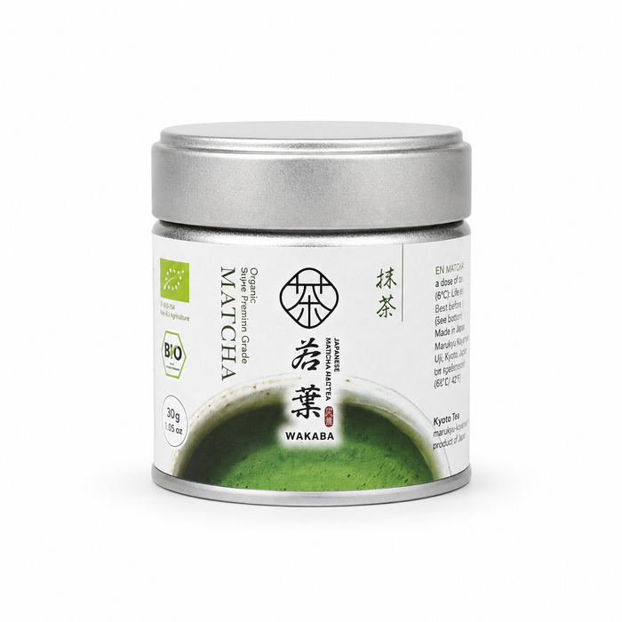 WAKABA Organic Super Premium Grade Matcha 30g – wholesale product image