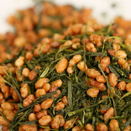 WAKABA Organic Genmaicha Leaf Tea 100g – wholesale product image 2